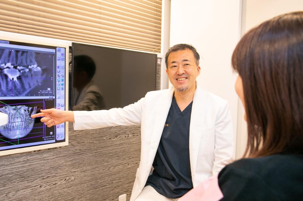 丁寧な問診と説明